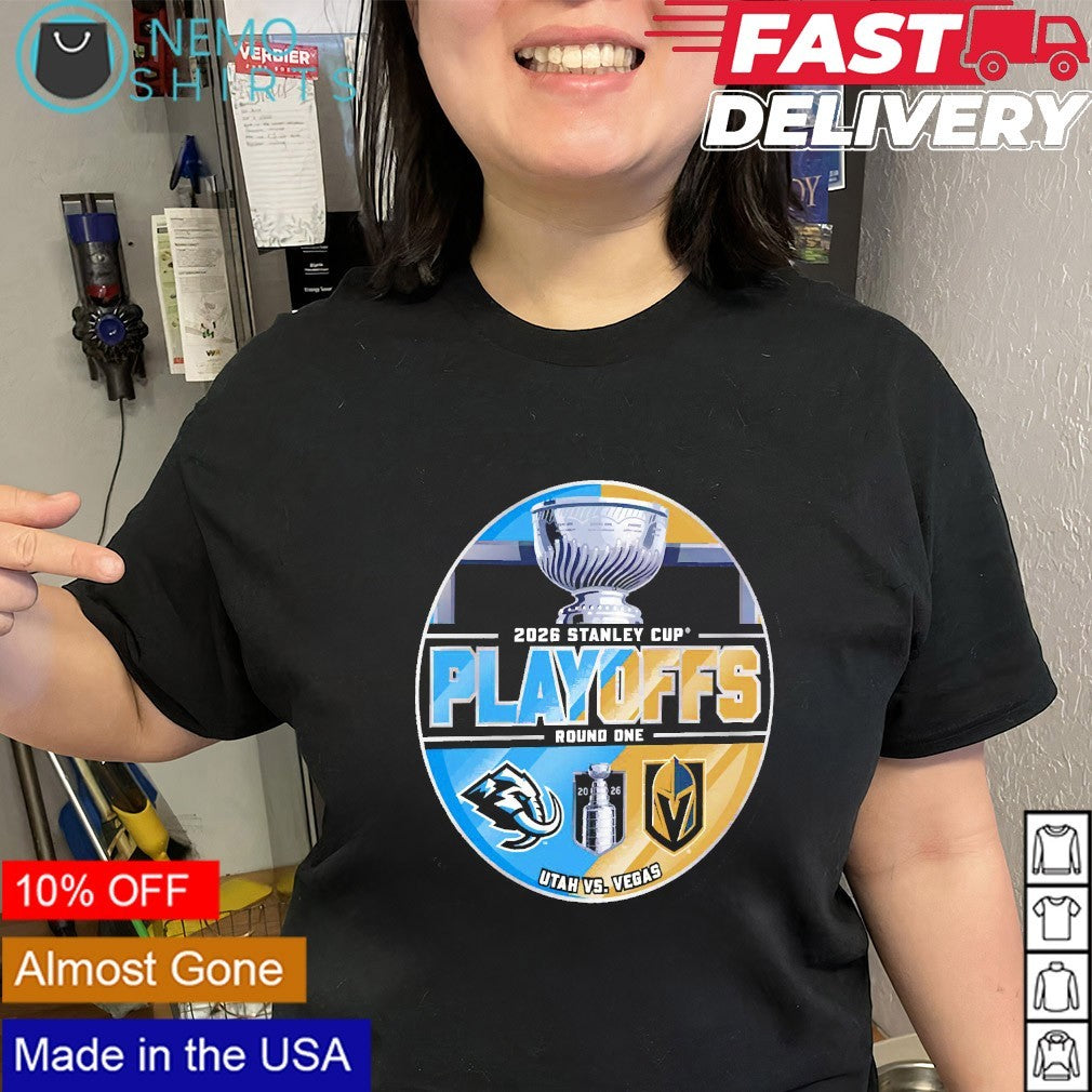Utah Mammoth vs Vegas Golden Knights 2026 Stanley Cup Playoffs round 1 matchup shirt