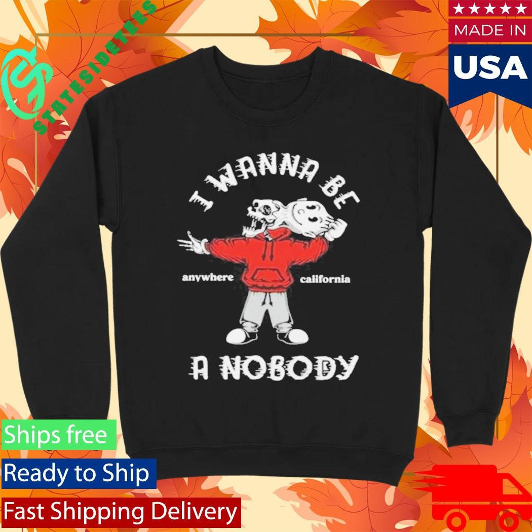 Valtteri Bottas I Wanna Be Anywhere California A Nobody Shirt