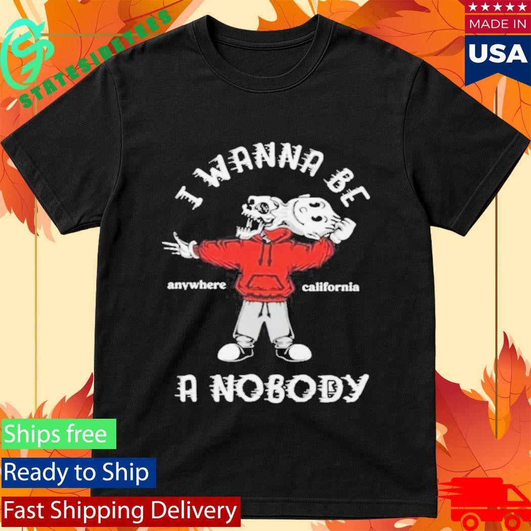 Valtteri Bottas I Wanna Be Anywhere California A Nobody Shirt