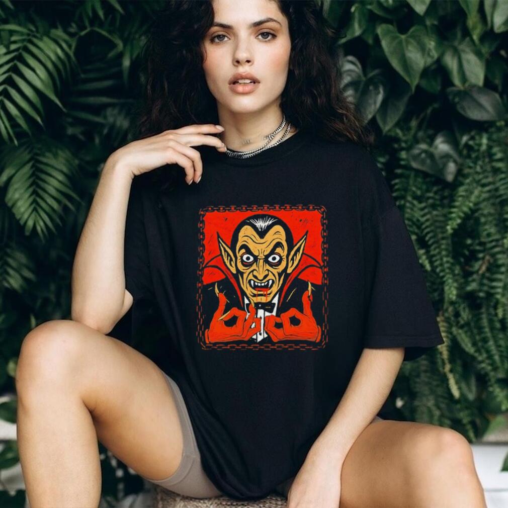 Vampire Dracula Hand Sign Halloween Horror T Shirt