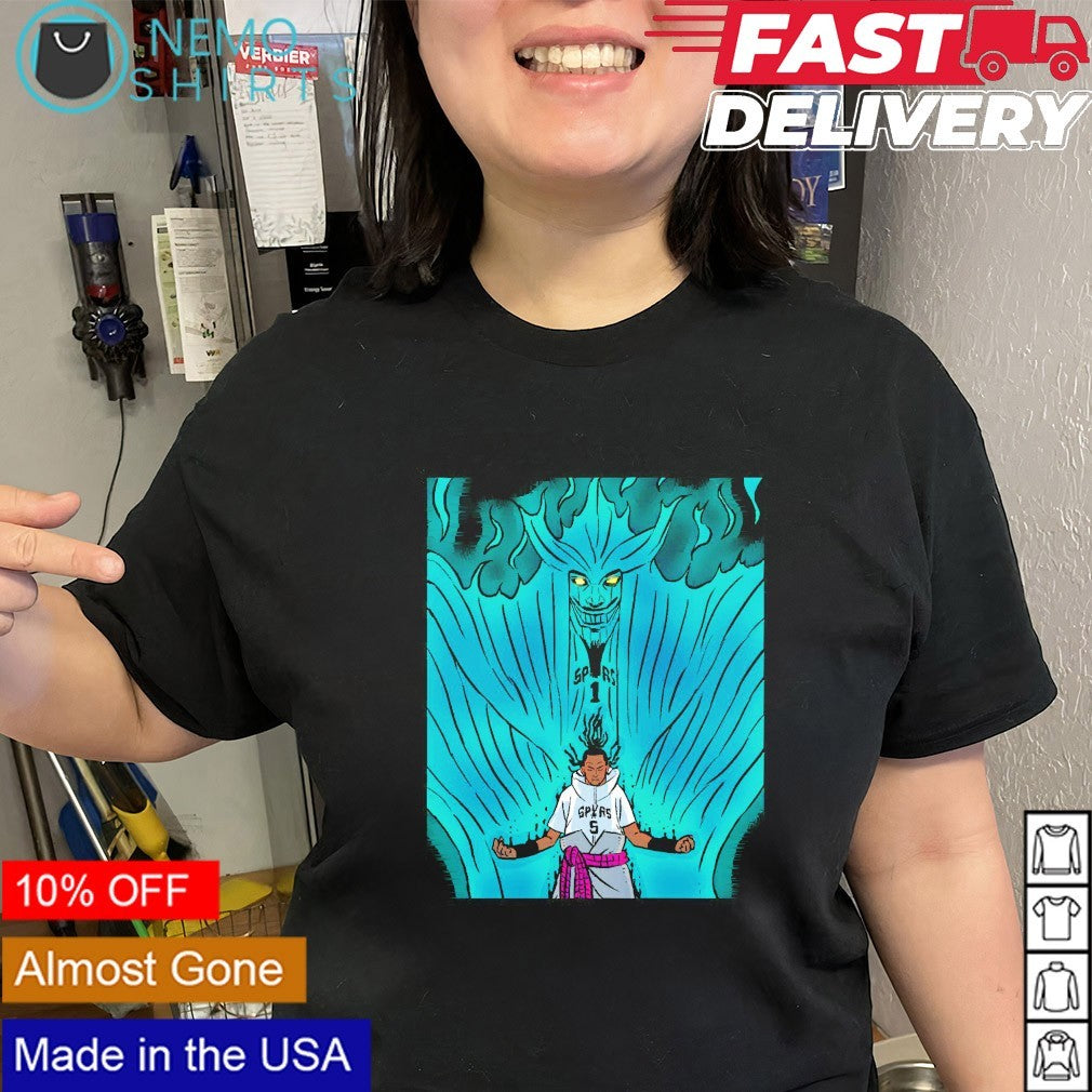 Victor Wembanyama Castle Sasuke Susanoo shirt