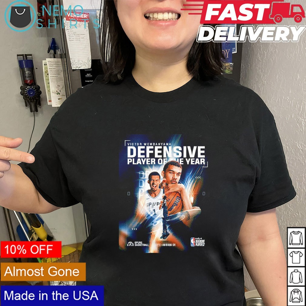 Victor Wembanyama San Antonio Spurs NBA Defensive player of the year graphic shirt