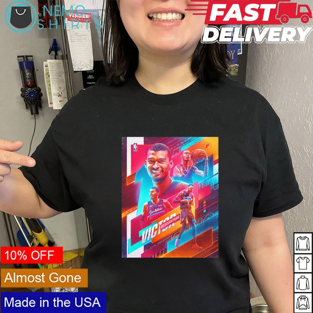 Victor Wembanyama San Antonio Spurs NBA Playoffs graphic shirt