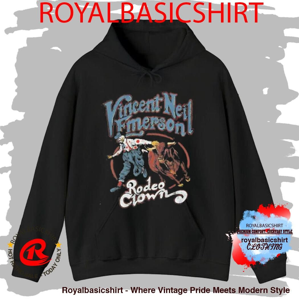 Vincent Neil Emerson Rodeo Clown Shirt