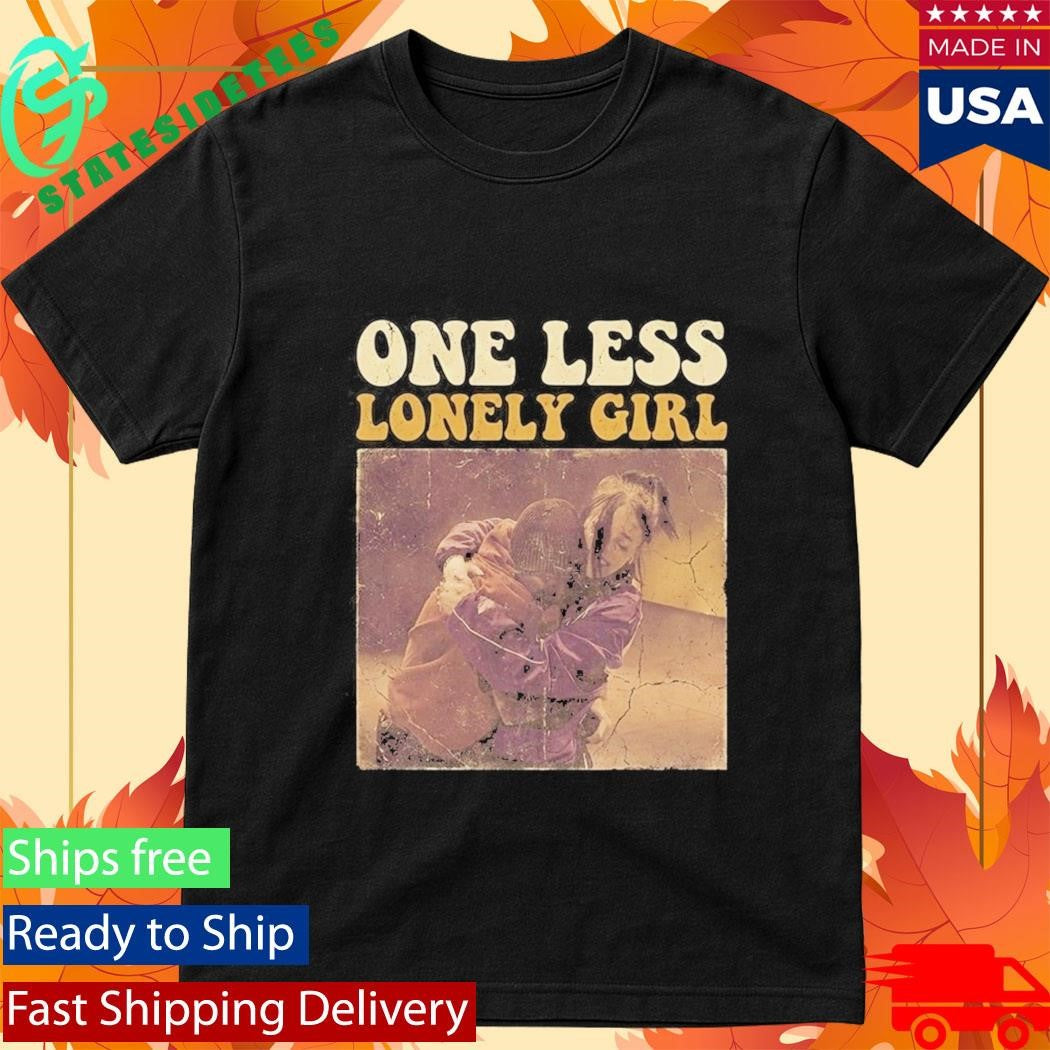 Vintage Billie Eilish Justin Bieber One Less Lonely Girl Shirt
