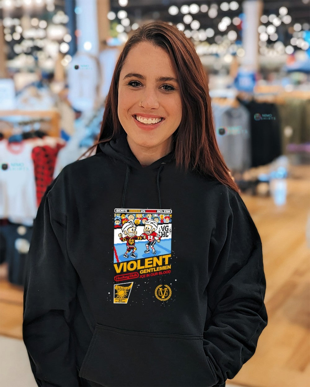 Violent Gentlemen Gents Vs Relish Ice In Our Blood Hockey Club shirt