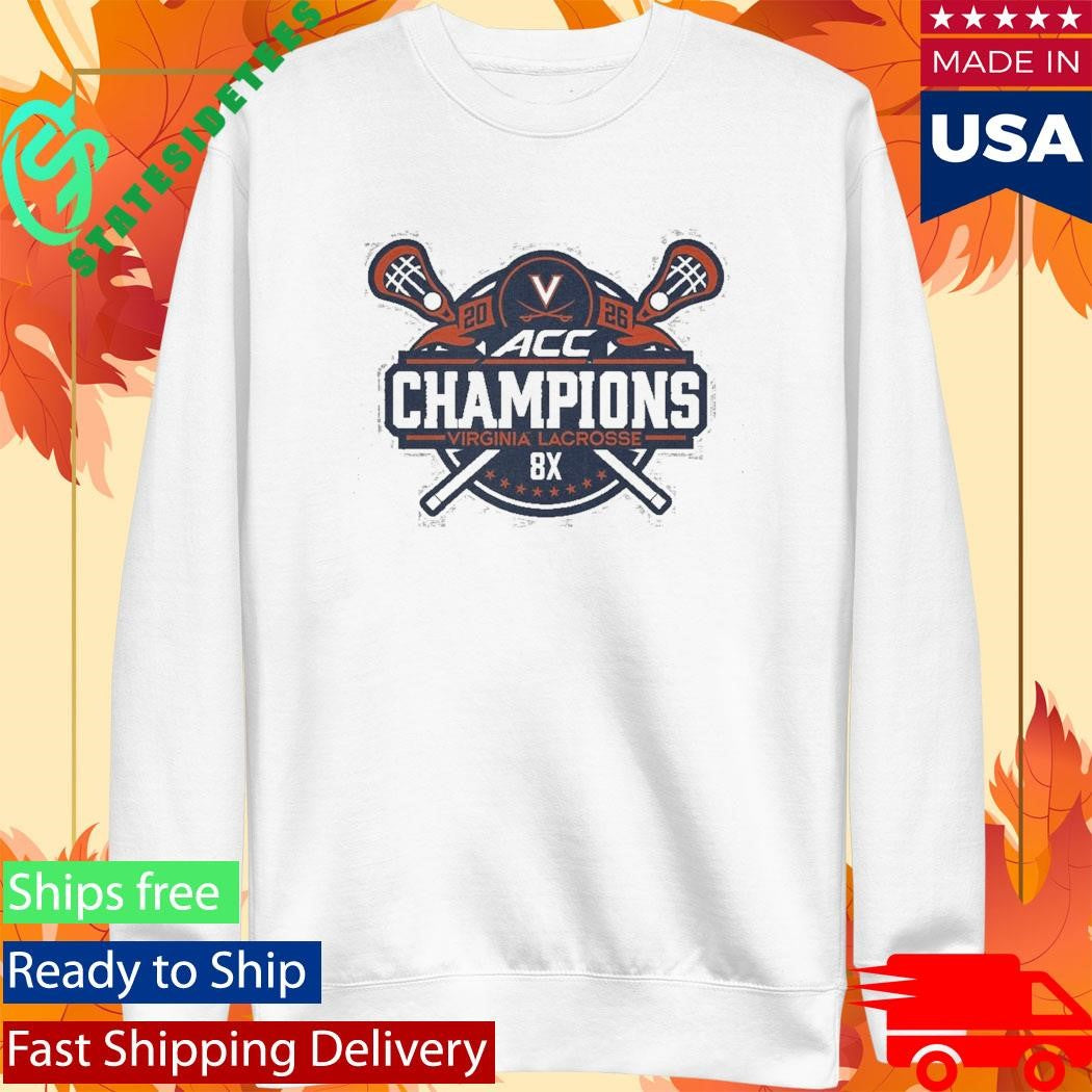 Virginia Cavaliers 8X ACC Lacrosse Champions Shirt