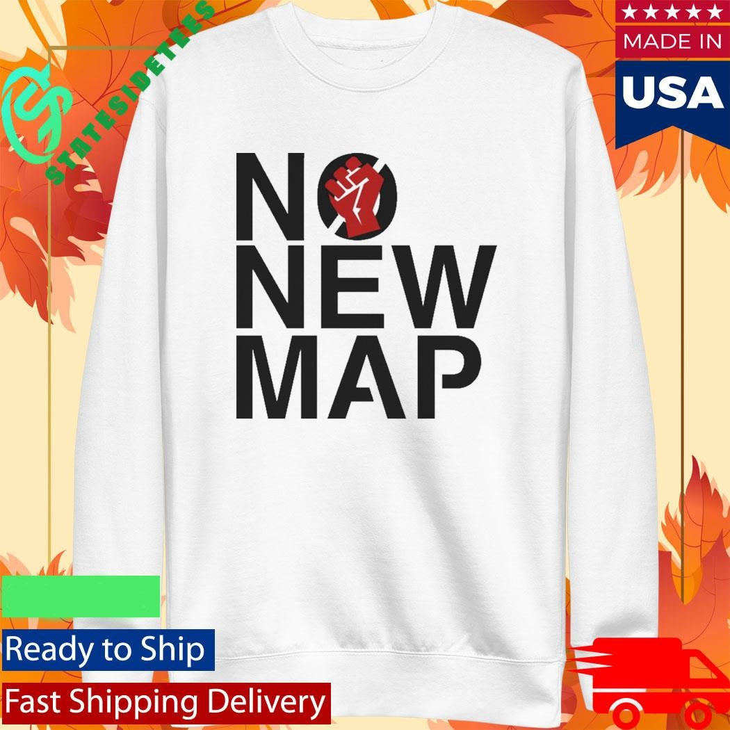 Virginia No New Map Protest Stop Gerrymandering Shirt