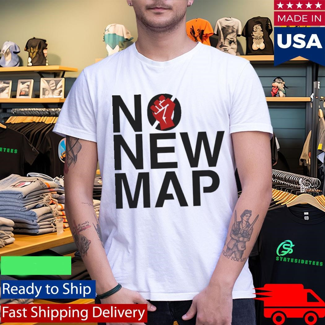 Virginia No New Map Protest Stop Gerrymandering Shirt