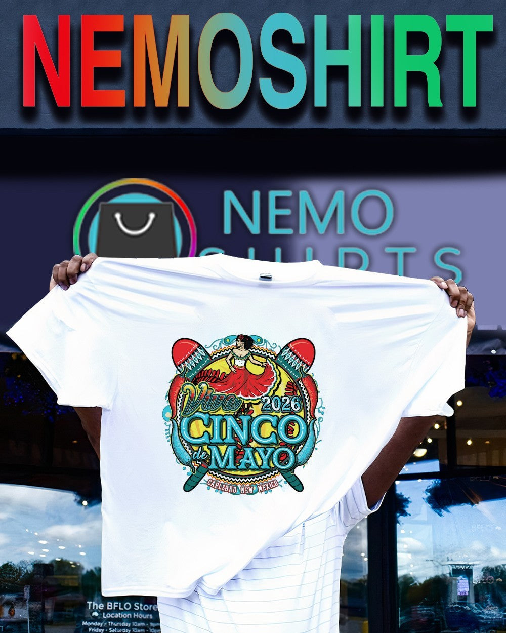 Viva Cinco De Mayo Carlsbad New Mexico shirt