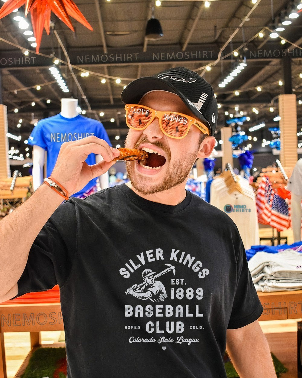Aspen Silver Kings baseball club est 1889 Colorado State league shirt