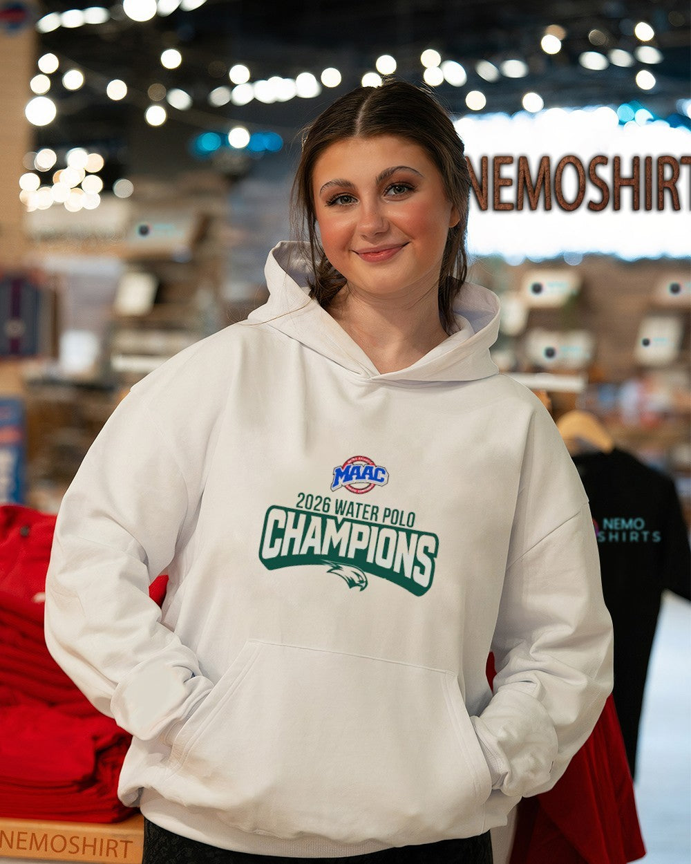 Wagner Seahawks MAAC 2026 Water Polo champions shirt