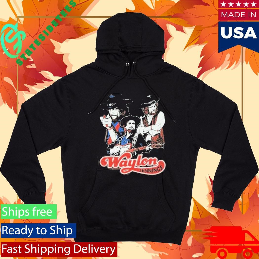 Waylon Triple Pic Jennings Shirt