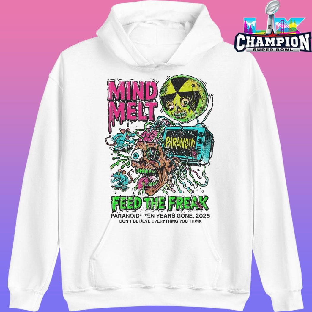 Weareparanoid Mind Melt Shirt