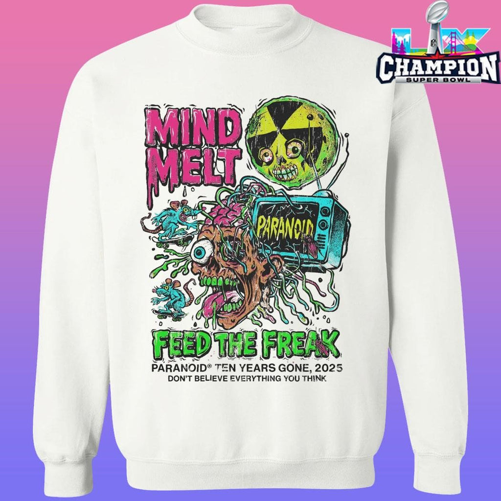 Weareparanoid Mind Melt Shirt