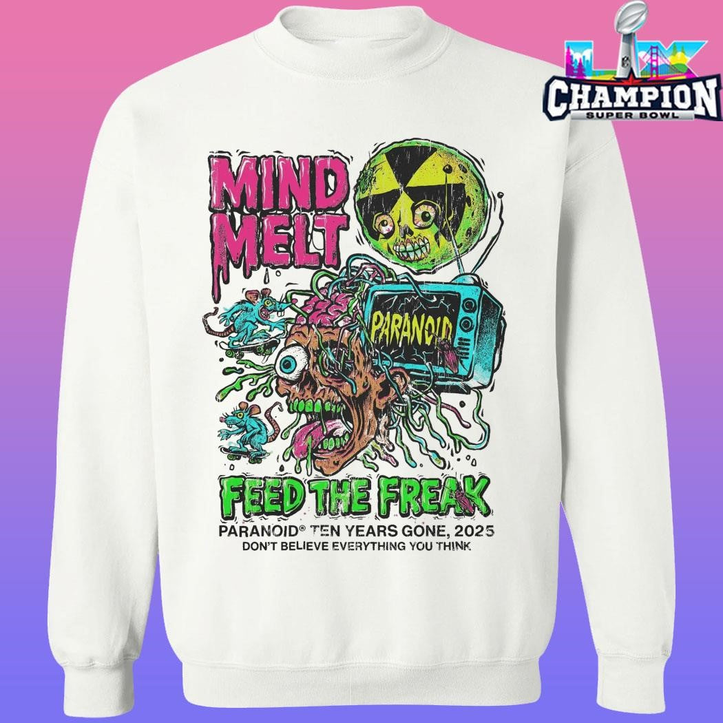 Weareparanoid Mind Melt Shirt