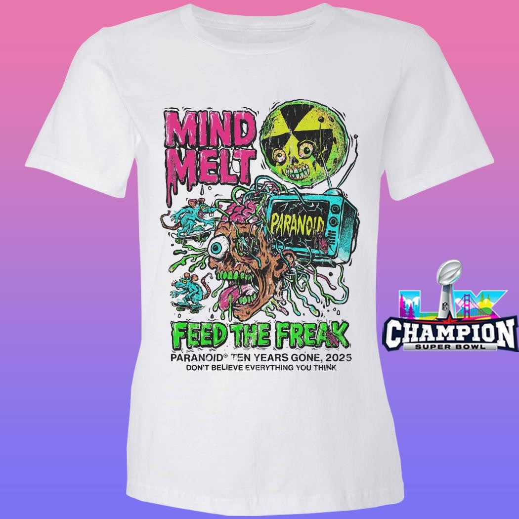 Weareparanoid Mind Melt Shirt