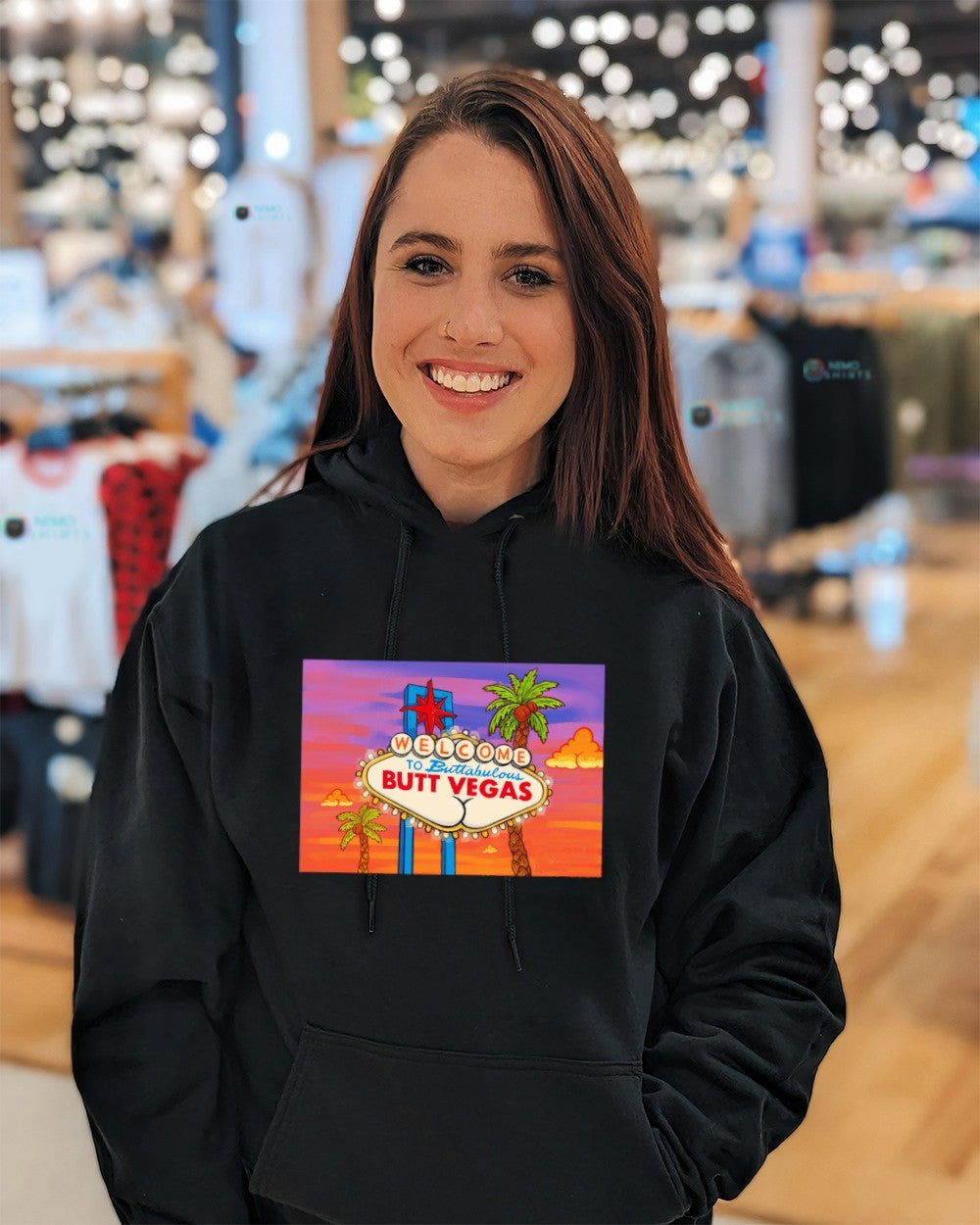 Welcome to Buttabulous Butt Vegas shirt