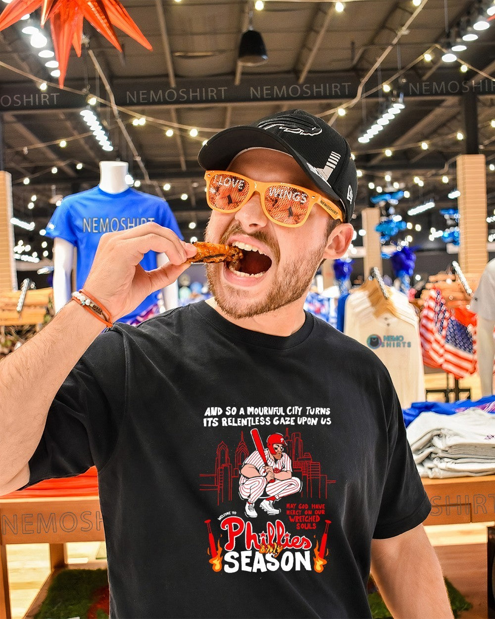 Welcome to Philadelphia Phillies season and so a mournful city turns its relentless gaze upon us shirt