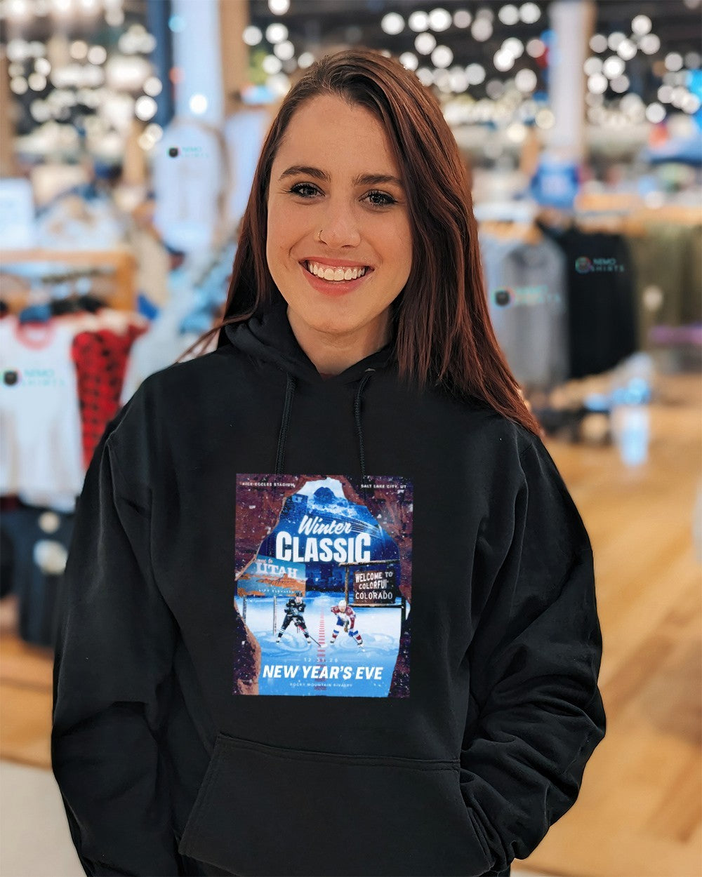 Welcome to colorful Colorado Avalanche 2026 New Year’s eve winter classic shirt