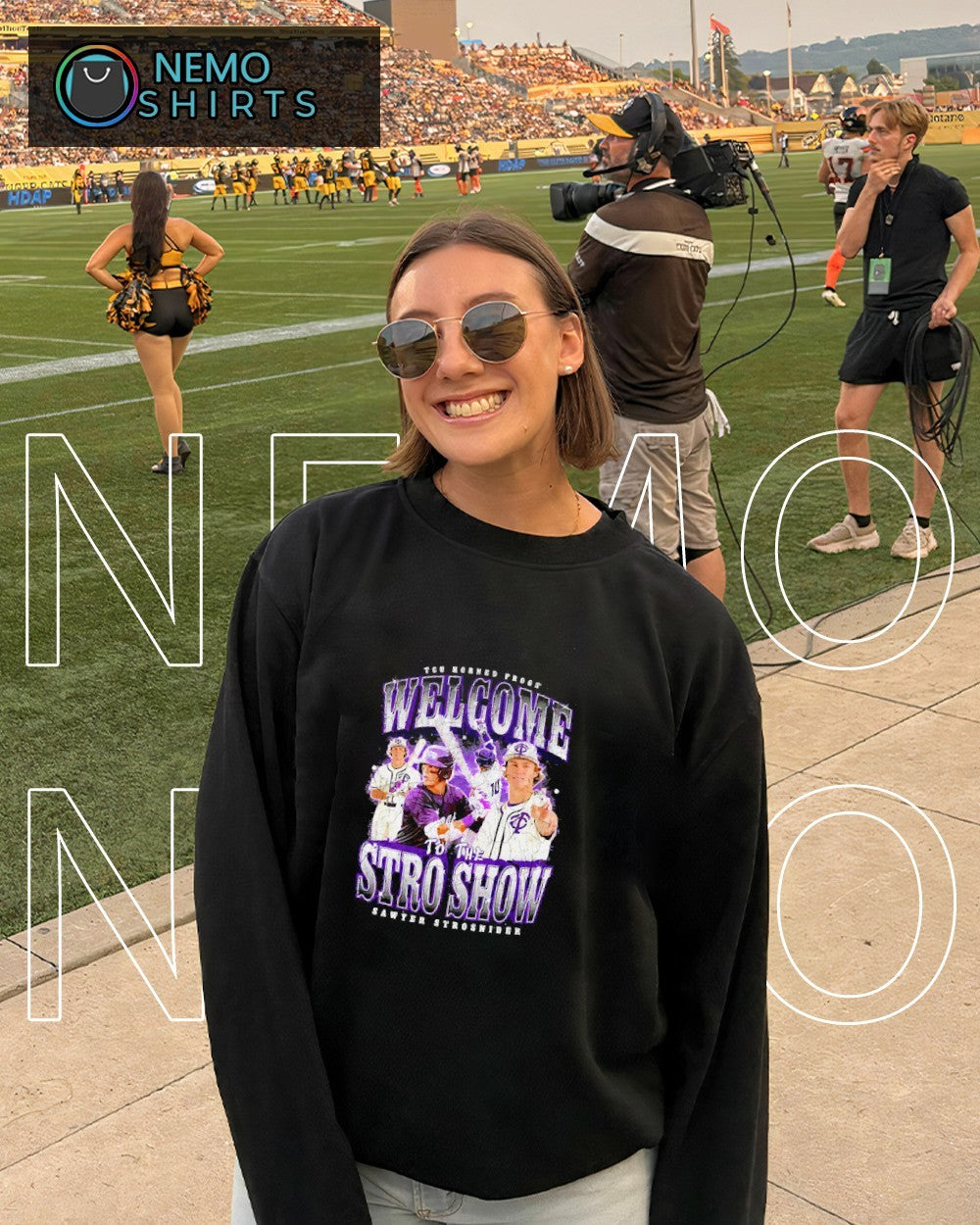 Welcome to the show Sawyer Strosnider TCU Horned Frogs shirt