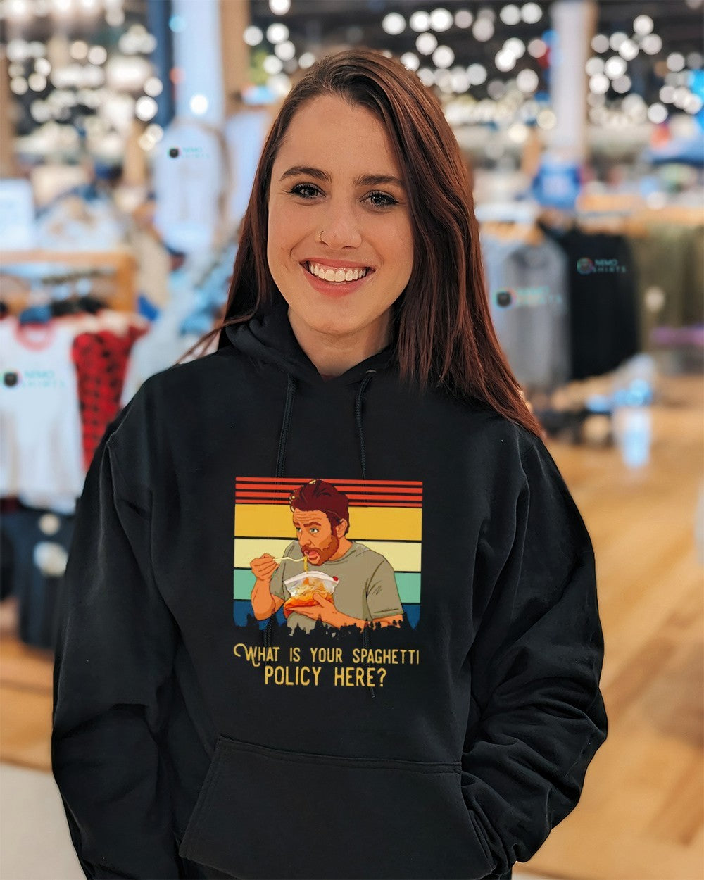 What is your spaghetti policy here shirt