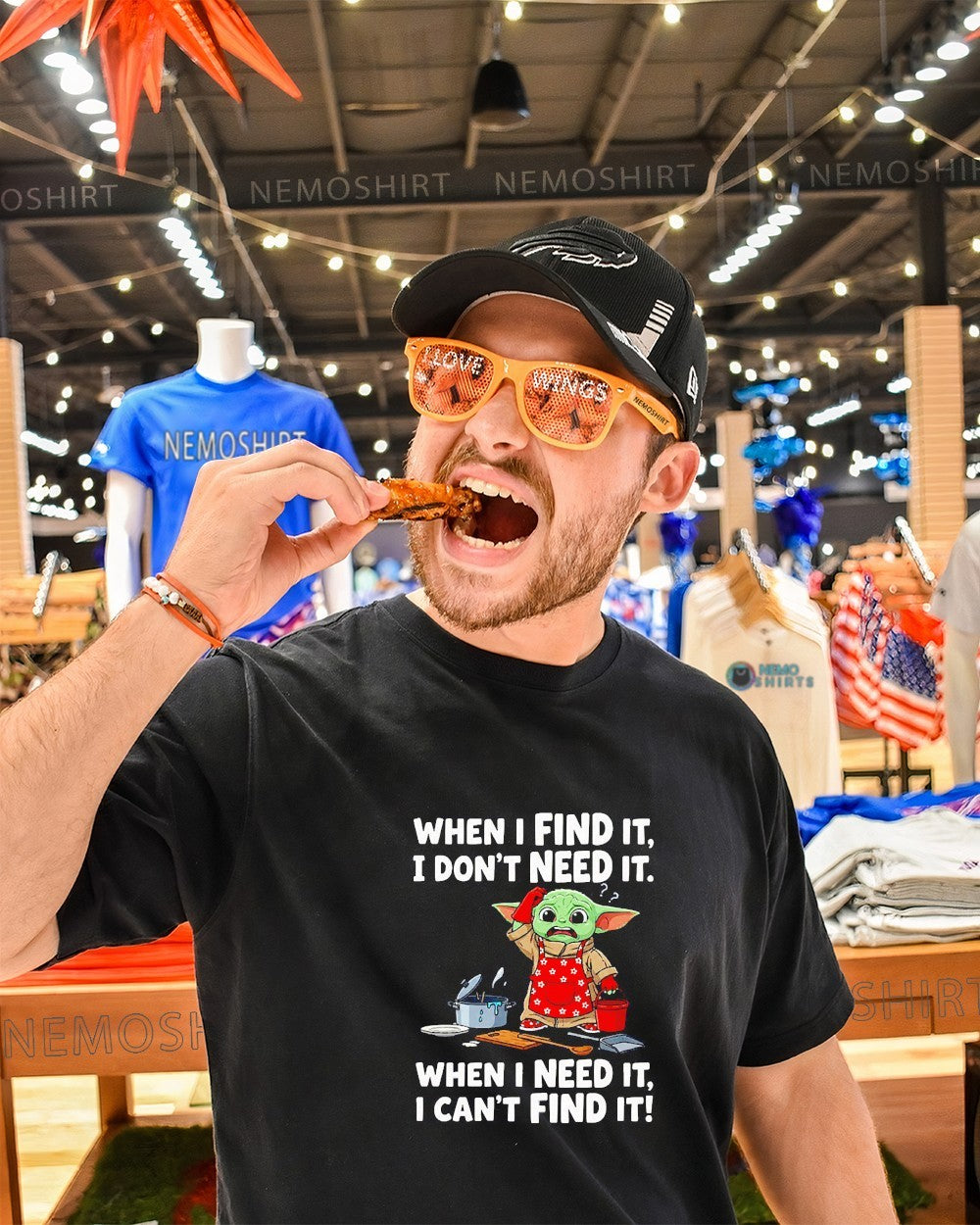 When I find it I don’t need it when I need it Grogu shirt