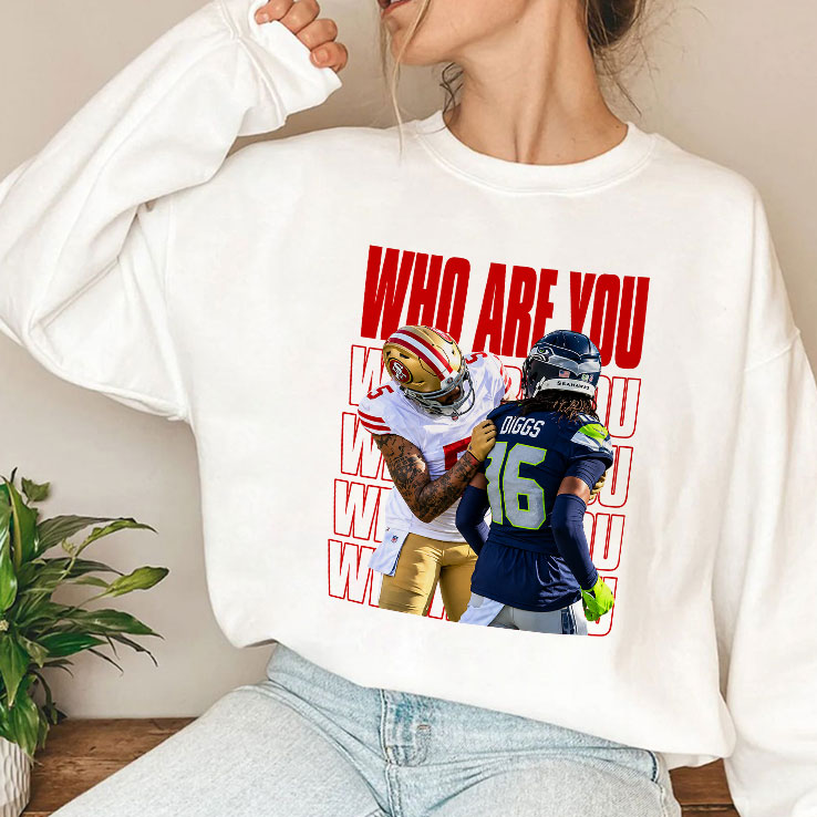 Who Are You Football Mike Evans Vs Trevon Diggs Viral Moment T Shirt