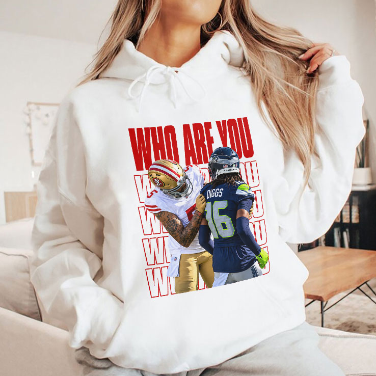 Who Are You Football Mike Evans Vs Trevon Diggs Viral Moment T Shirt