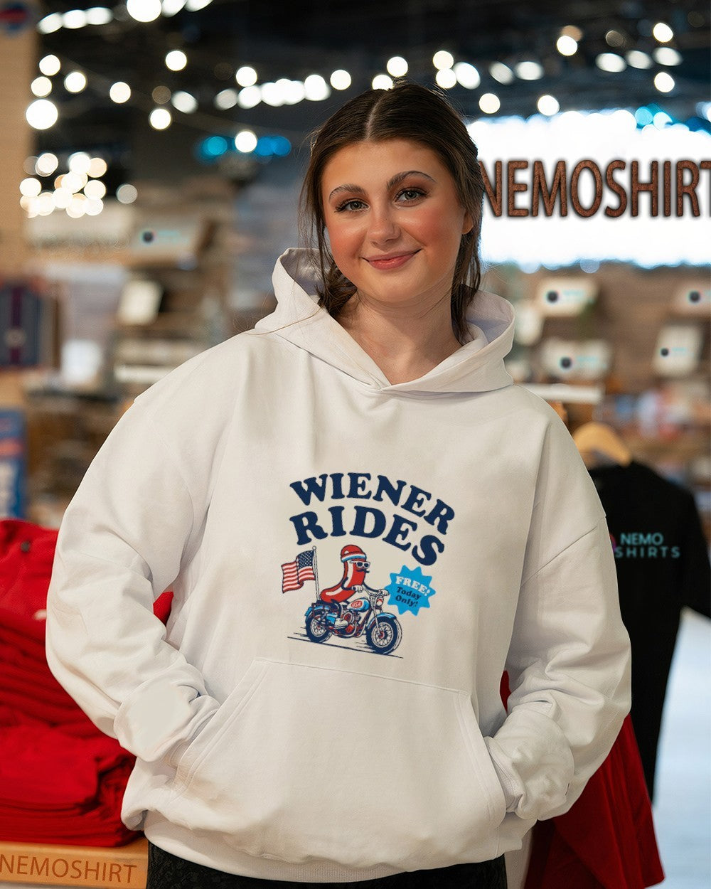 Wiener Rides 4th of July shirt