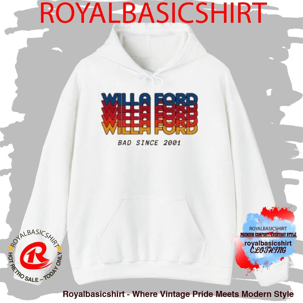 Willa Ford Aviator Nation Bad Since 2001 Shirt