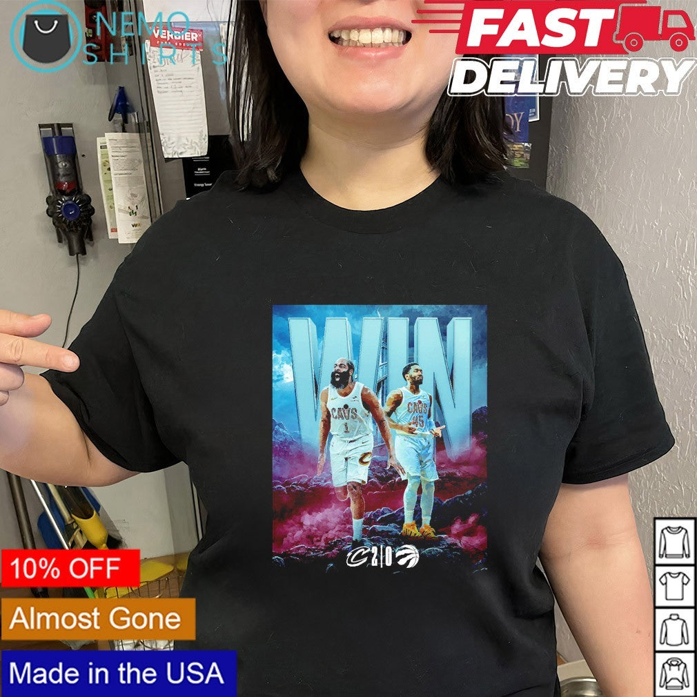 Win Donovan Mitchell and James Harden Cavaliers dominate the Raptor score 2 0 shirt