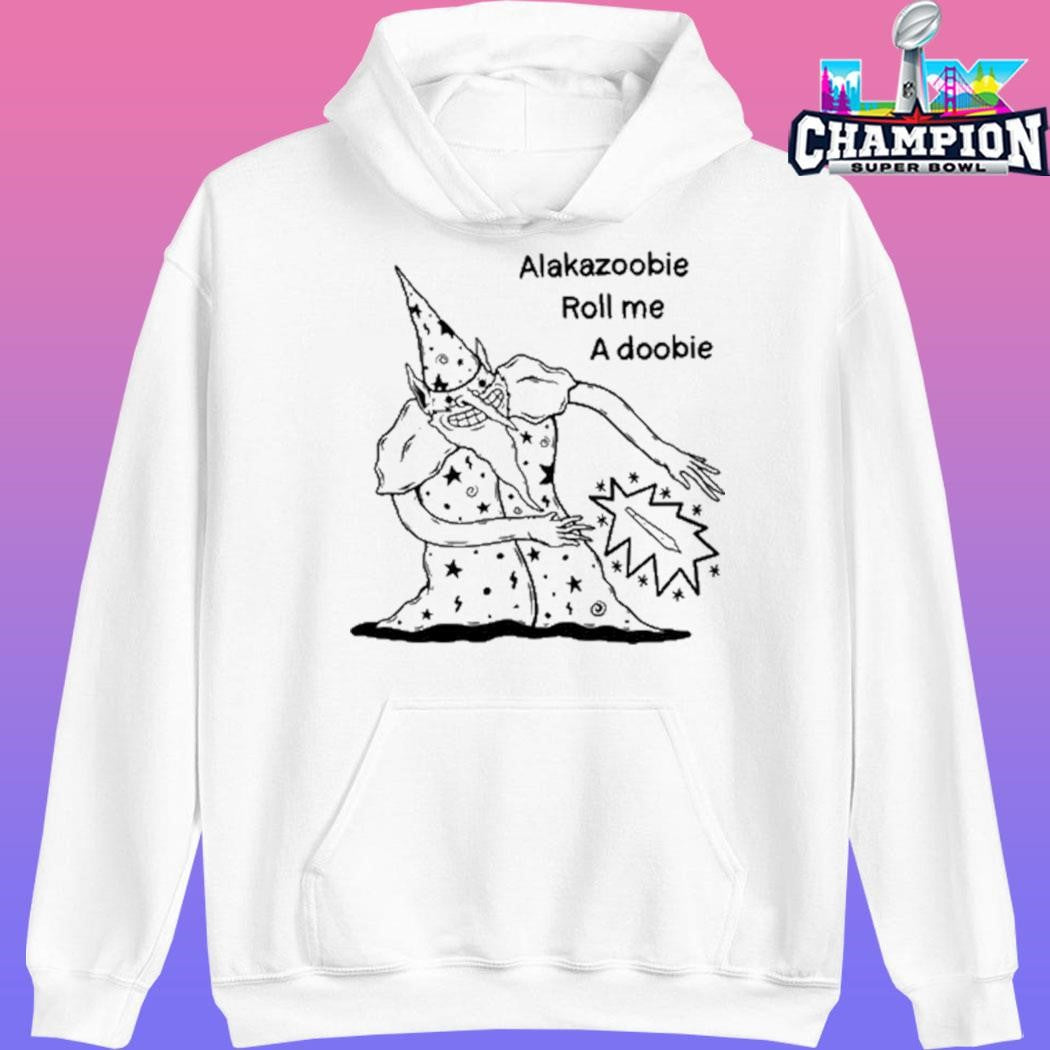 Wizard Alakazoobie Roll Me A Doobie Shirt