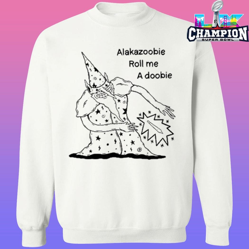 Wizard Alakazoobie Roll Me A Doobie Shirt