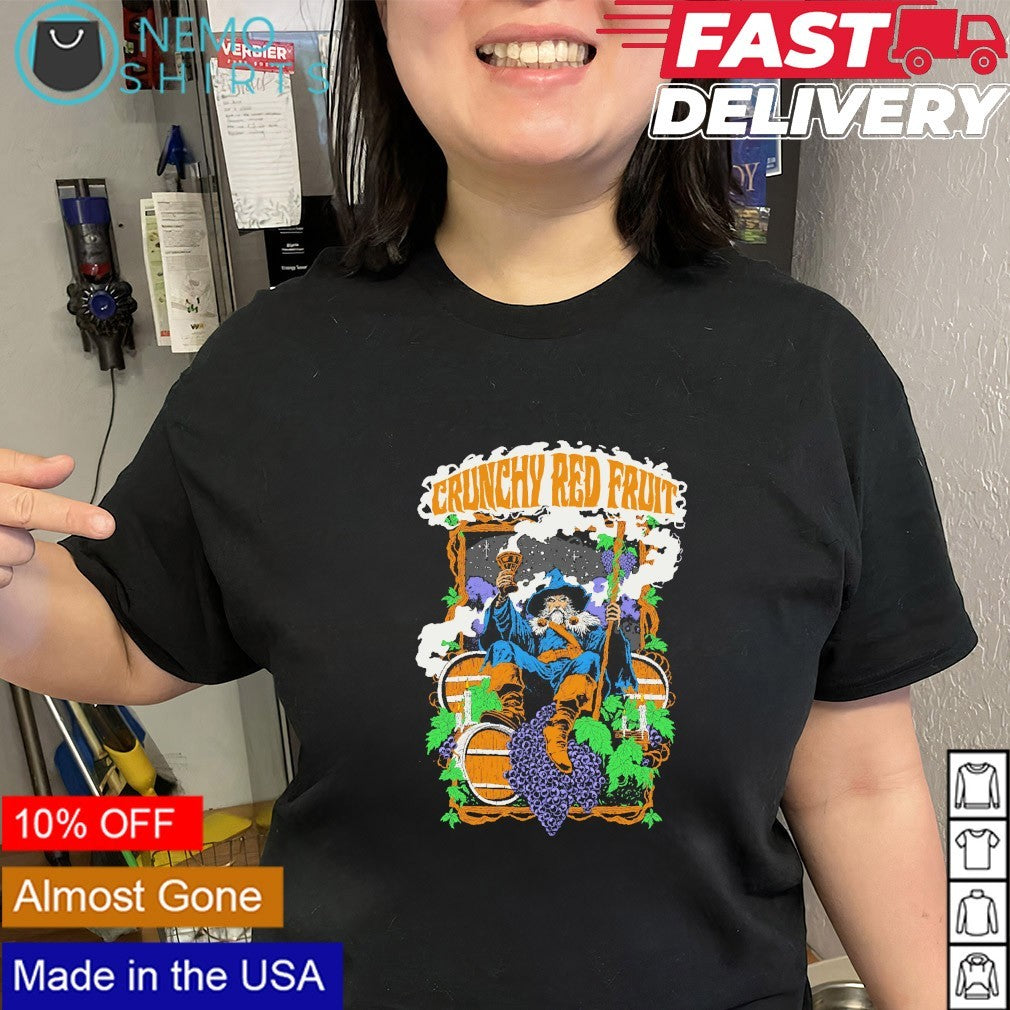 Wizard Crunchy Red Fruit Grapes shirt