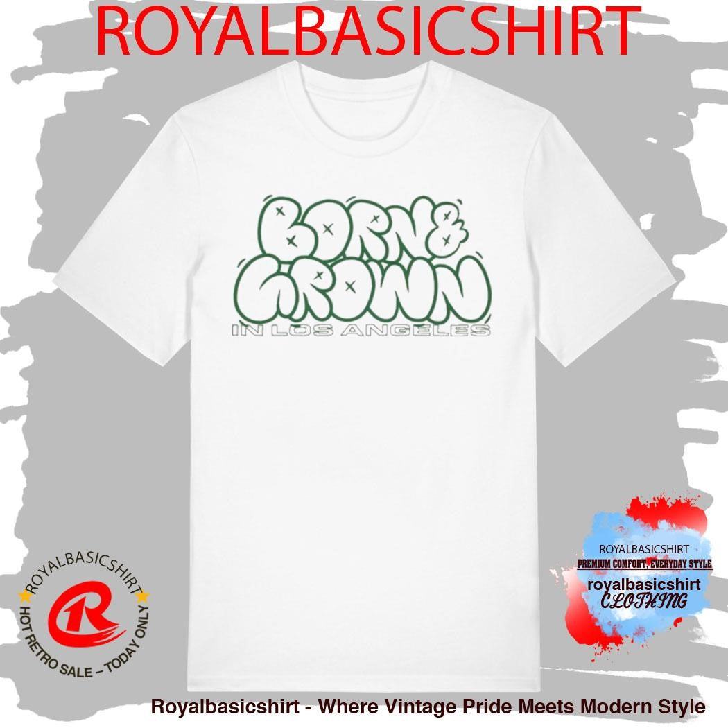 Wizard Trees Born & Grown In Los Angeles Graffiti Shirt