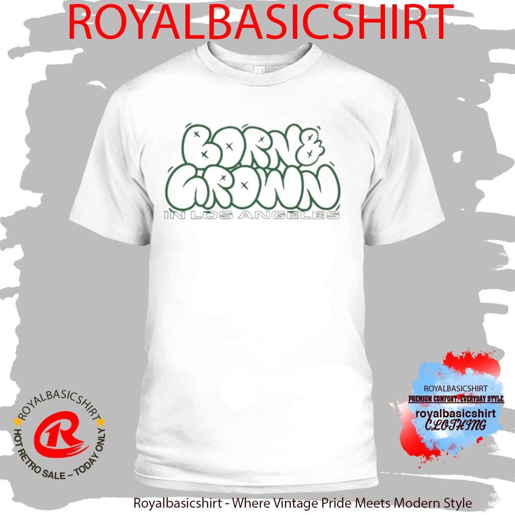 Wizard Trees Born & Grown In Los Angeles Graffiti Shirt