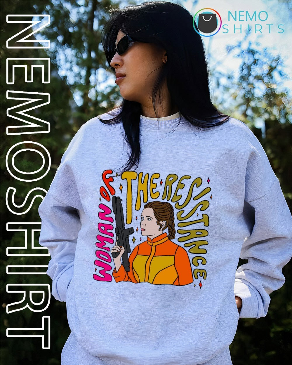 Woman of the Resistance Princess Leia Organa shirt