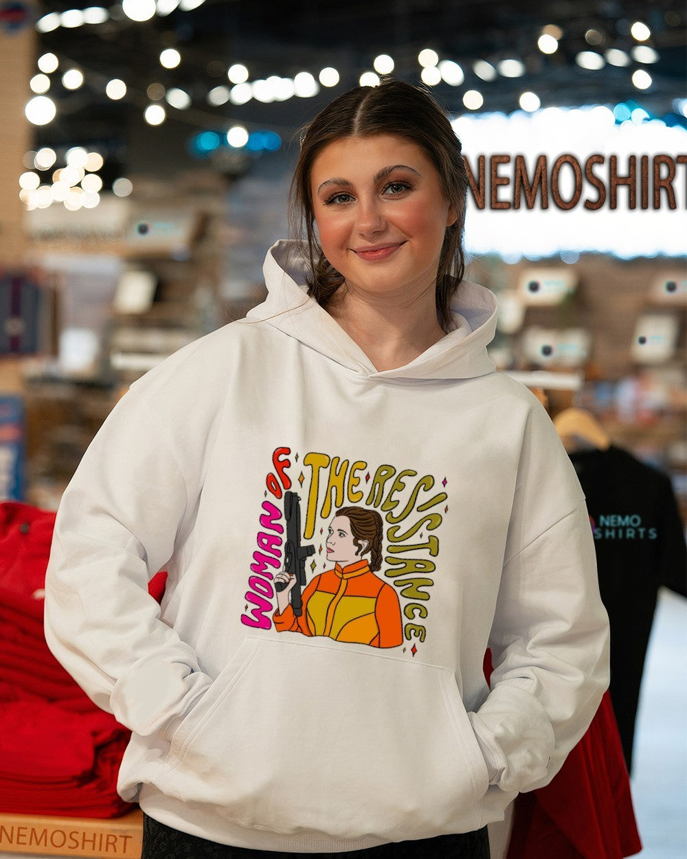 Woman of the Resistance Princess Leia Organa shirt
