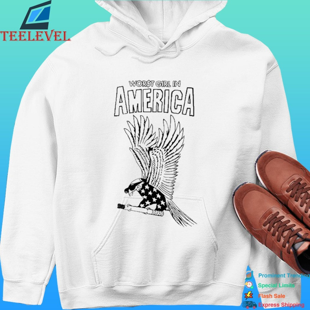 Worst Girl In America Eagle Shirt
