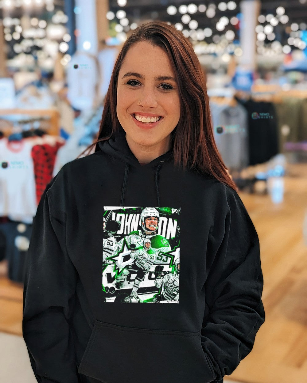Wyatt Johnston Dallas Stars winner Playoffs graphic shirt