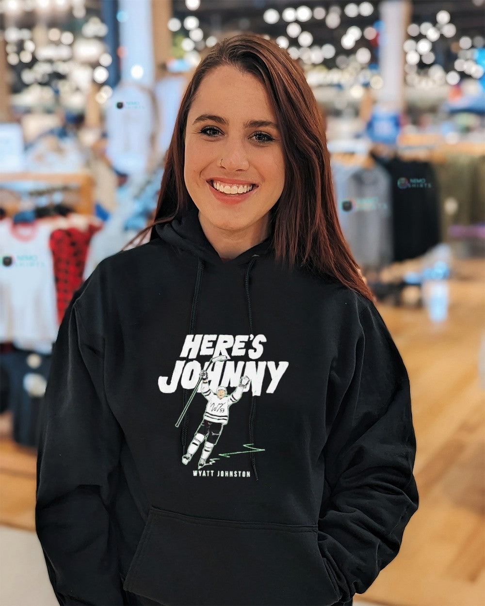 Wyatt Johnston here’s Johnny Dallas Stars shirt