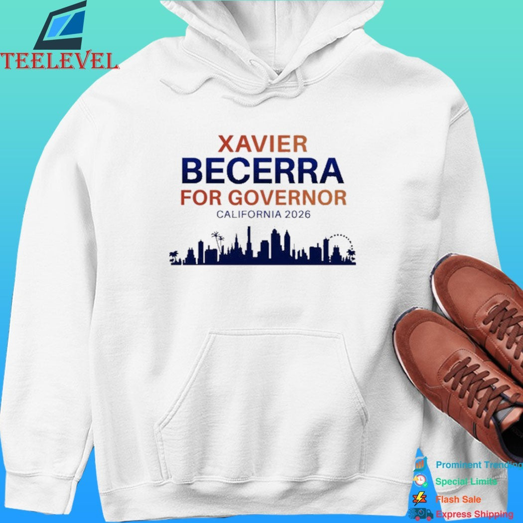 Xavier Becerra For Governor California 2026 Skyline Shirt