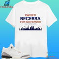 Xavier Becerra For Governor California 2026 Skyline Shirt