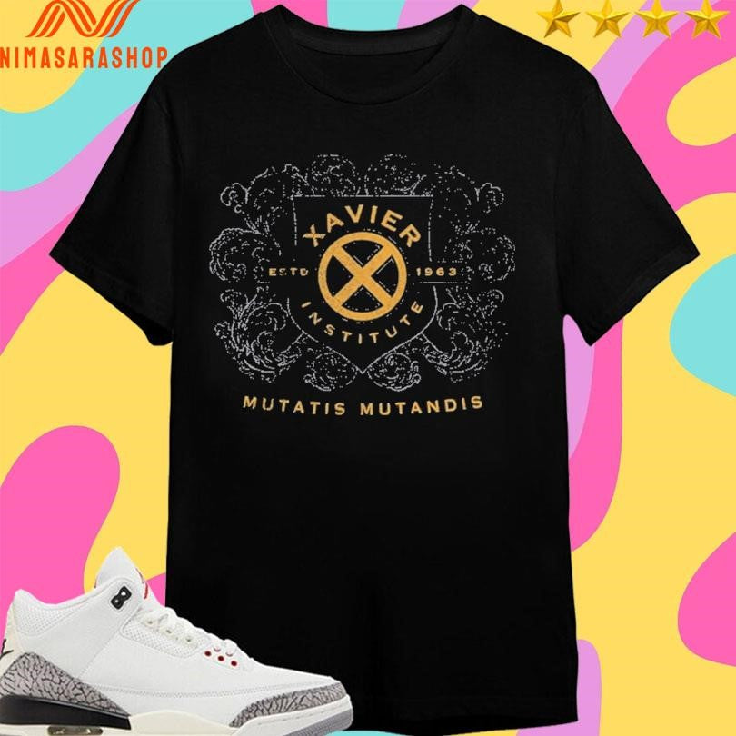 Xavier Institute Mutatis Mutandis Estd 1963 Shirts
