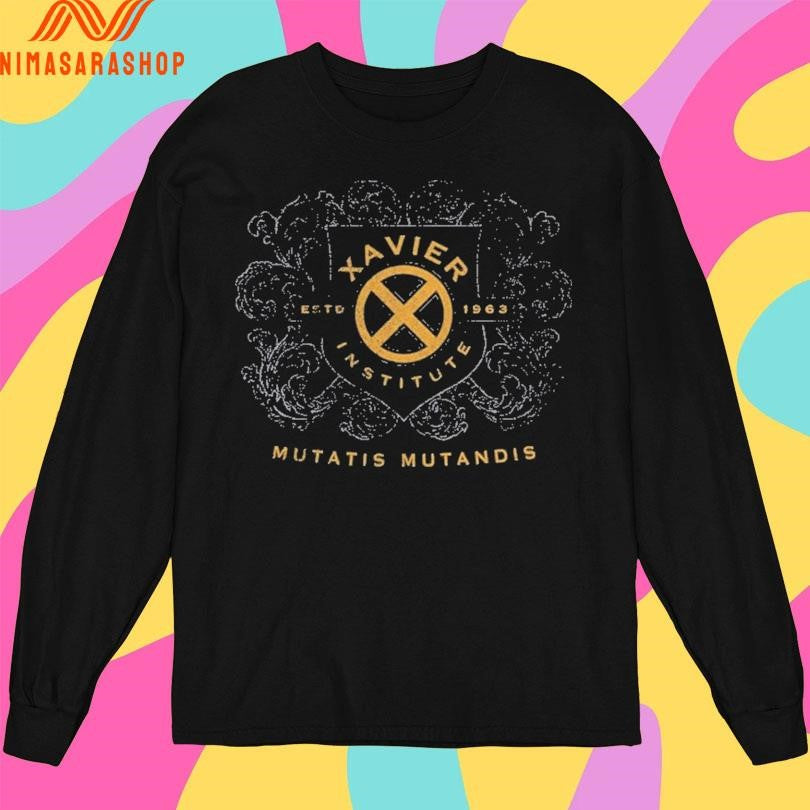 Xavier Institute Mutatis Mutandis Estd 1963 Shirts