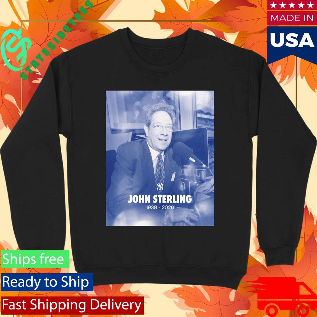 Yankees John Sterling 1938 2026 Shirt
