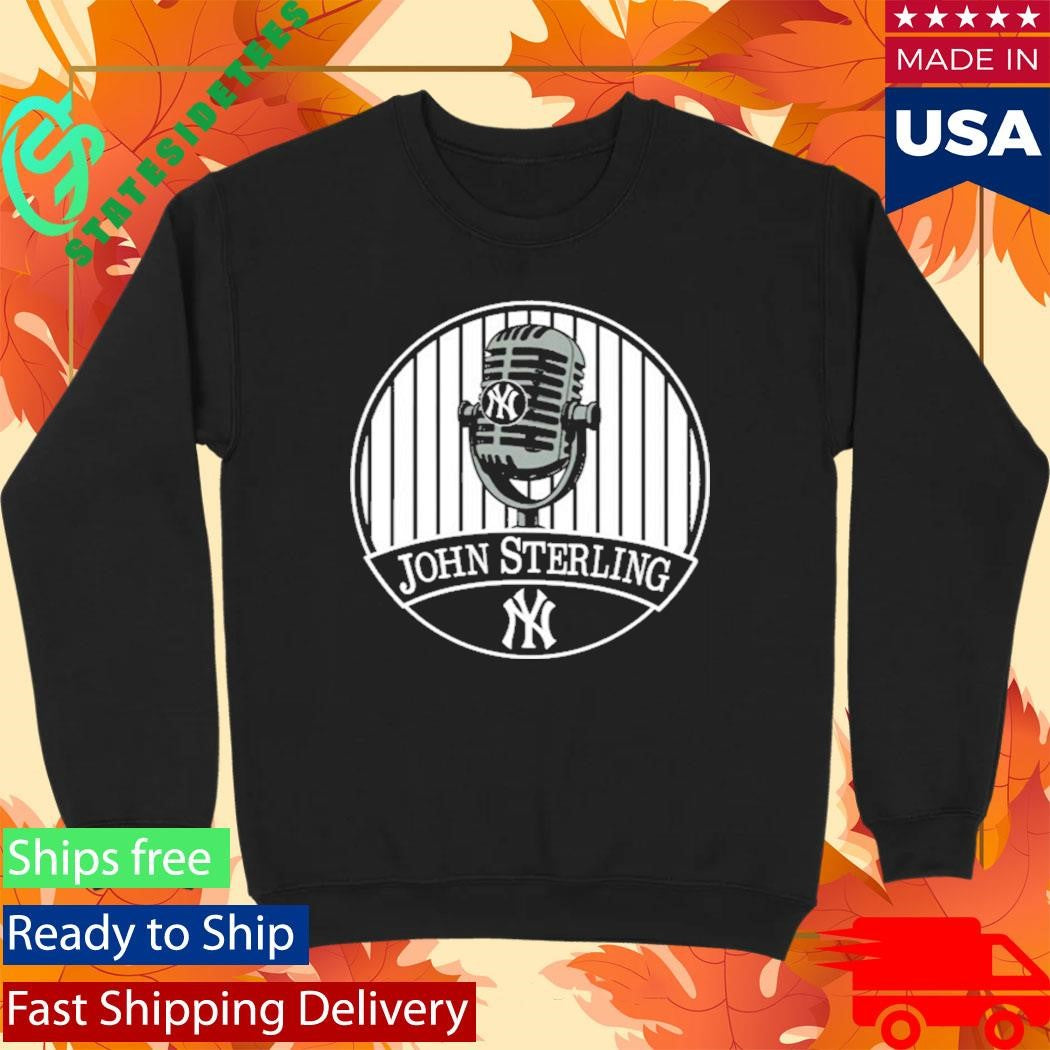 Yankees Memorial Patch For John Sterling Shirt