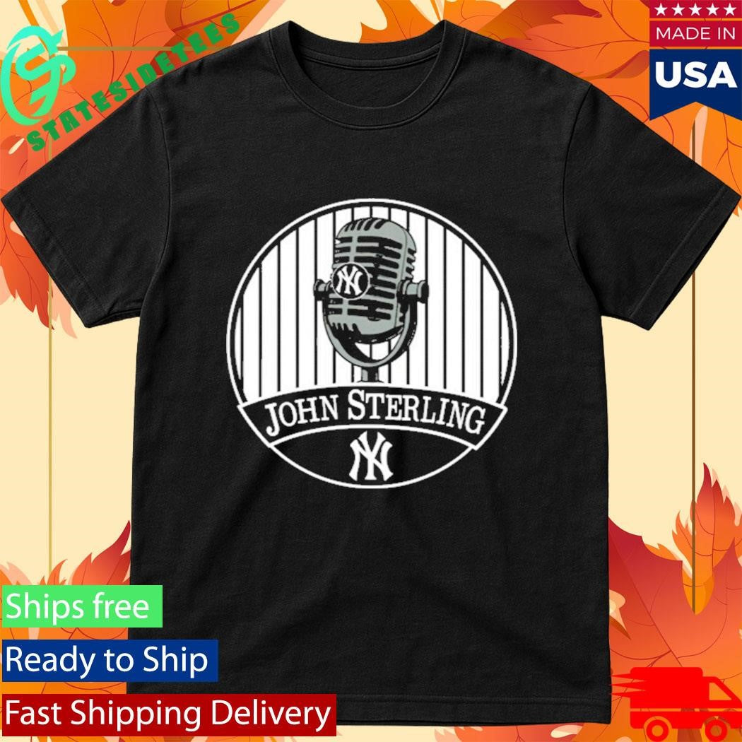 Yankees Memorial Patch For John Sterling Shirt