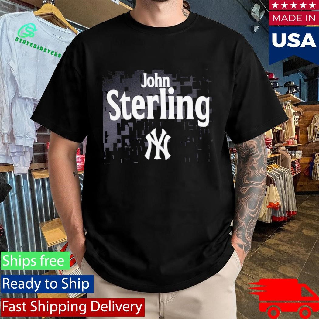Yankees Memorial Patch For Voice John Sterling Shirt